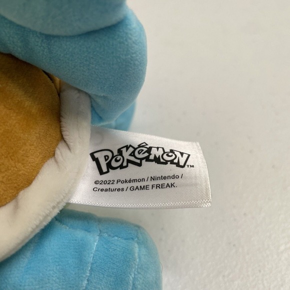 Squirtle Pokémon 8” Plush 2022 Game Freak Stuffed Toy Animal Collectible - Picture 7 of 7